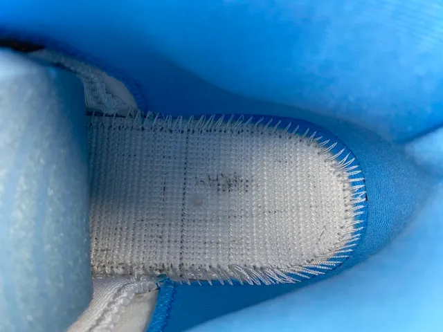 Air Jordan 12 White and Blue Basketball Shoes 10