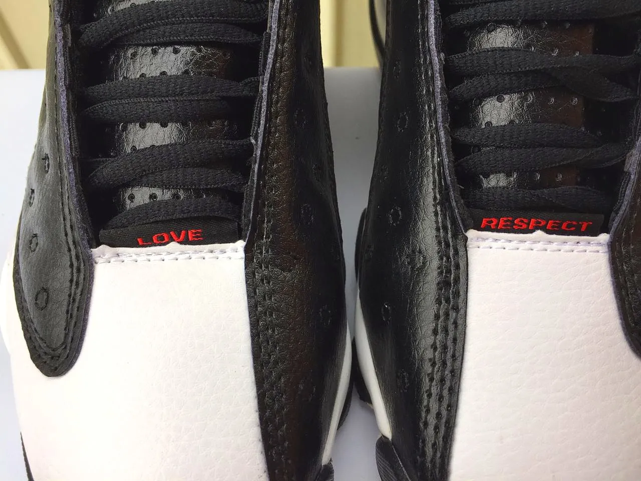 Air Jordan 13 Black Cream Elephant Print Basketball Shoes 2