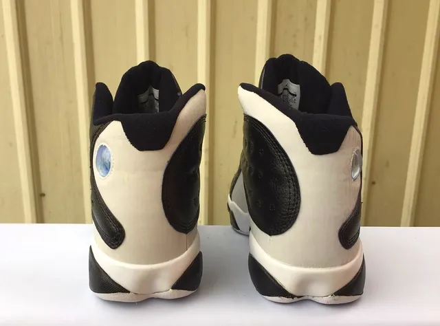 Air Jordan 13 Black Cream Elephant Print Basketball Shoes 6