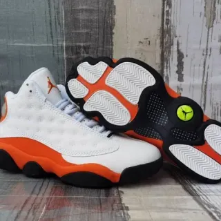 Air Jordan 13 白橙黑 篮球鞋