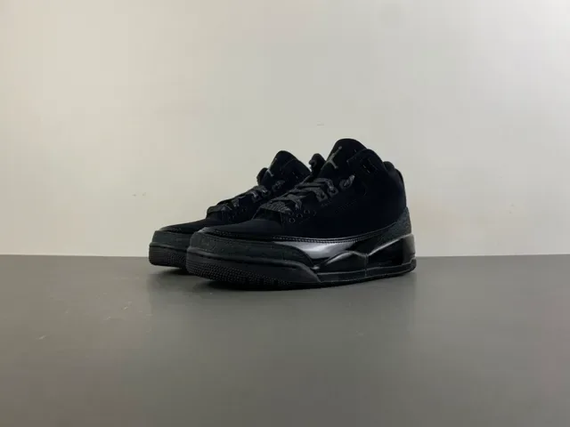 Air Jordan 3 Black Elephant Basketball Shoes 10