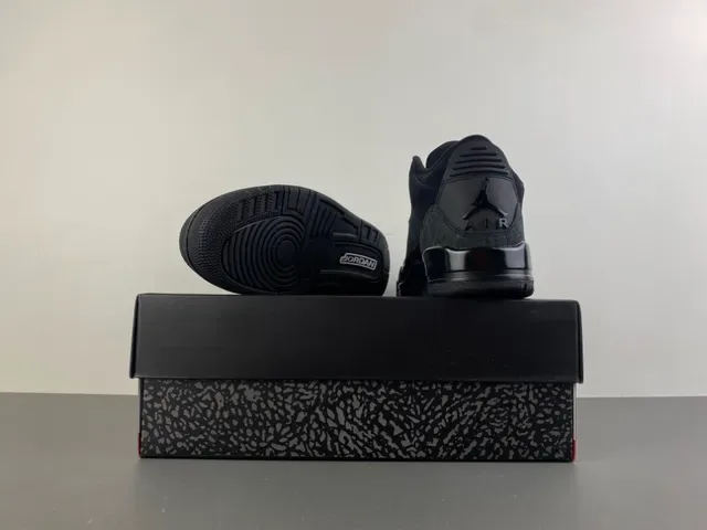 Air Jordan 3 Black Elephant Basketball Shoes 16