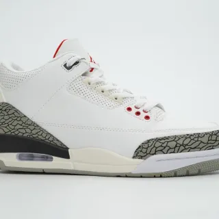 Air Jordan 3 White Cement Elephant Print 篮球鞋