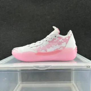 Air Jordan 39 White Pink Low-Top Silhouette Camouflage Overlay Basketball Shoes