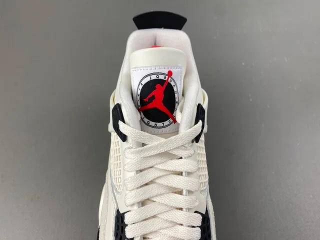 Air Jordan 4 Off-White Black Basketball Shoes 6