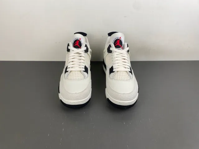 Air Jordan 4 Off-White Black Basketball Shoes 11