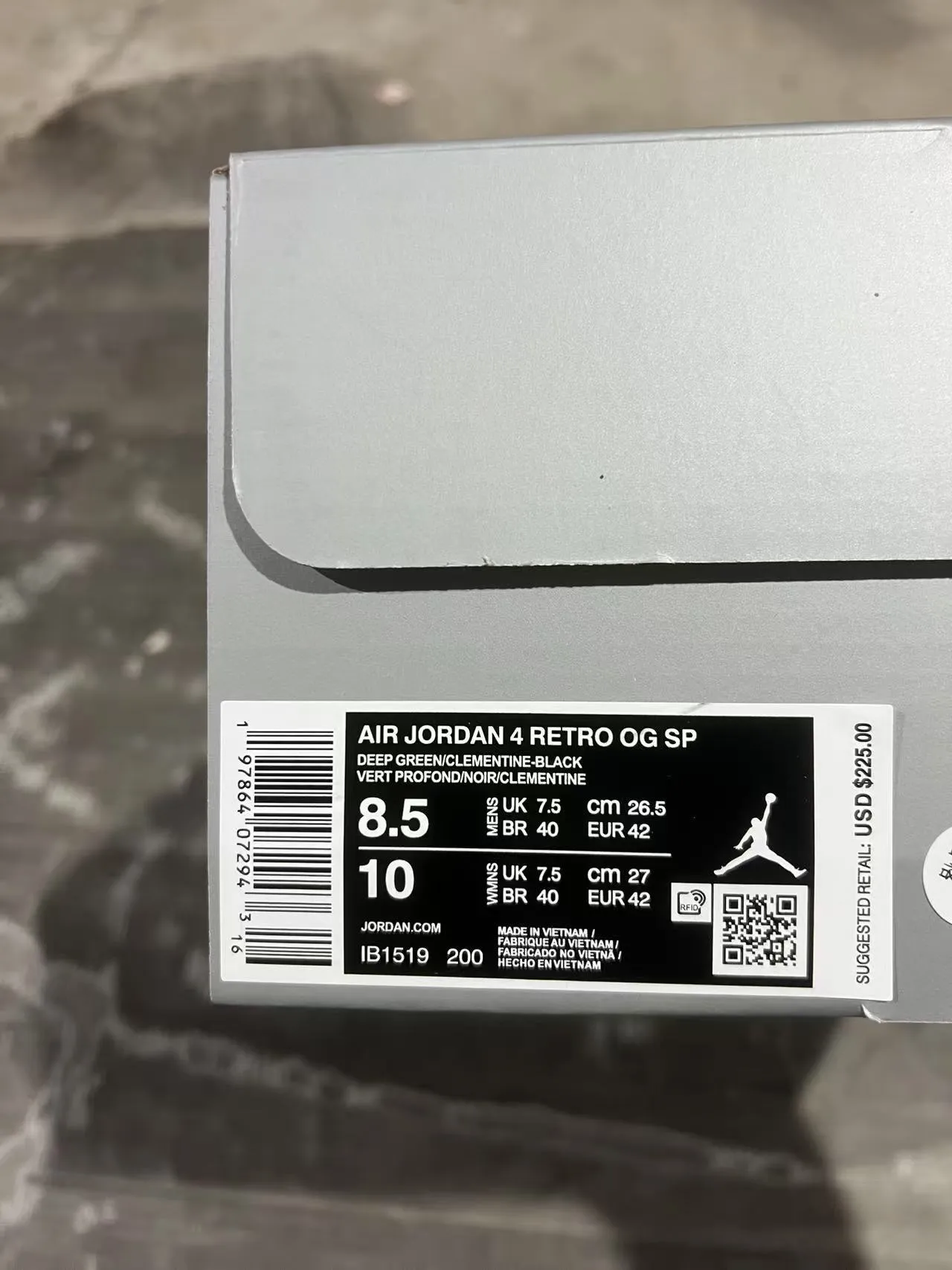 Air Jordan 4 Tênis de Basquete Verde Oliva Camurça Preto Cage 9