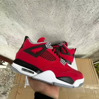 Air Jordan 4 红黑白篮球鞋