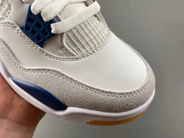 Air Jordan 4 White Navy Gum Chaussures de Basketball 2