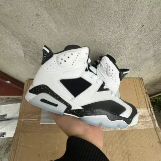 Air Jordan 6 白黑斑点篮球鞋