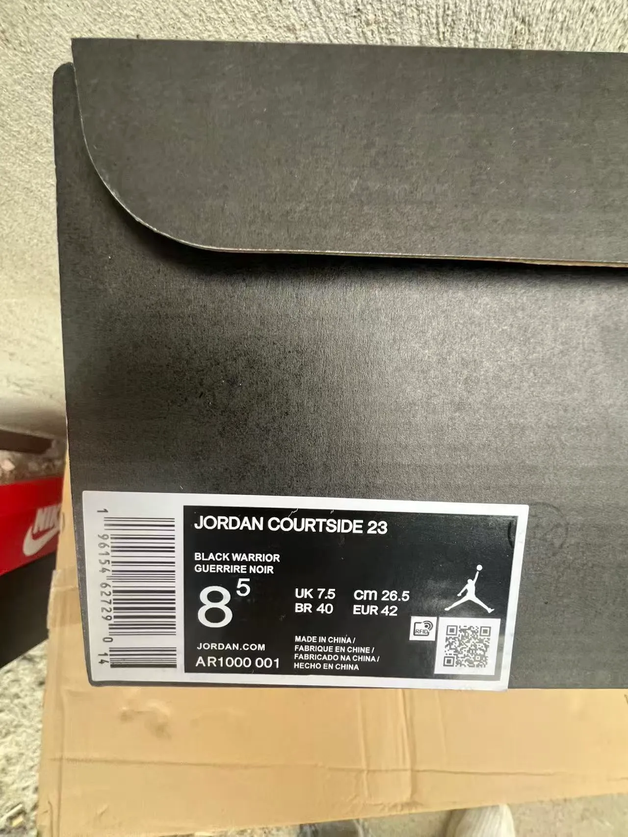 Air Jordan Black Suede and Leather High-Top Basketball Shoes 10