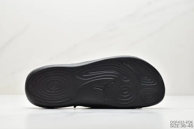 Air Jordan Hydro 1 Black Gold Slippers 2