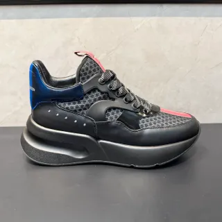 Alexander McQueen Oversized Sneaker Black Blue Red Chunky Sneakers