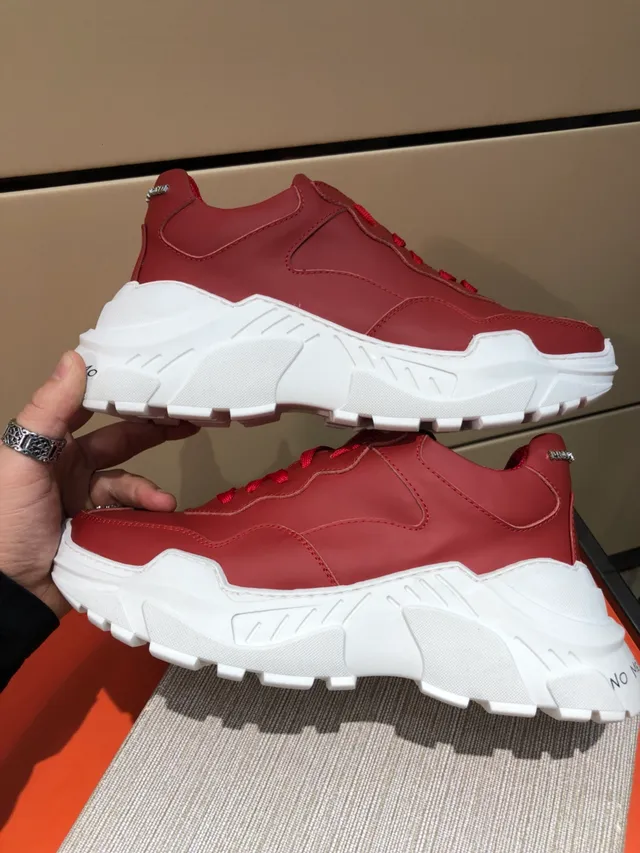 Alexander McQueen Oversized Sneaker Red Skull Chunky Sneakers 5