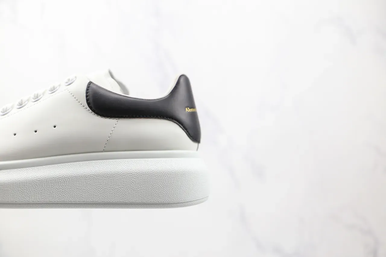 Alexander McQueen Oversized Sneaker White Black Lifestyle Sneakers 3