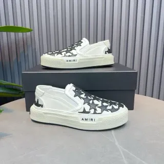 Amiri MA Court Star White and Black Lifestyle Sneakers