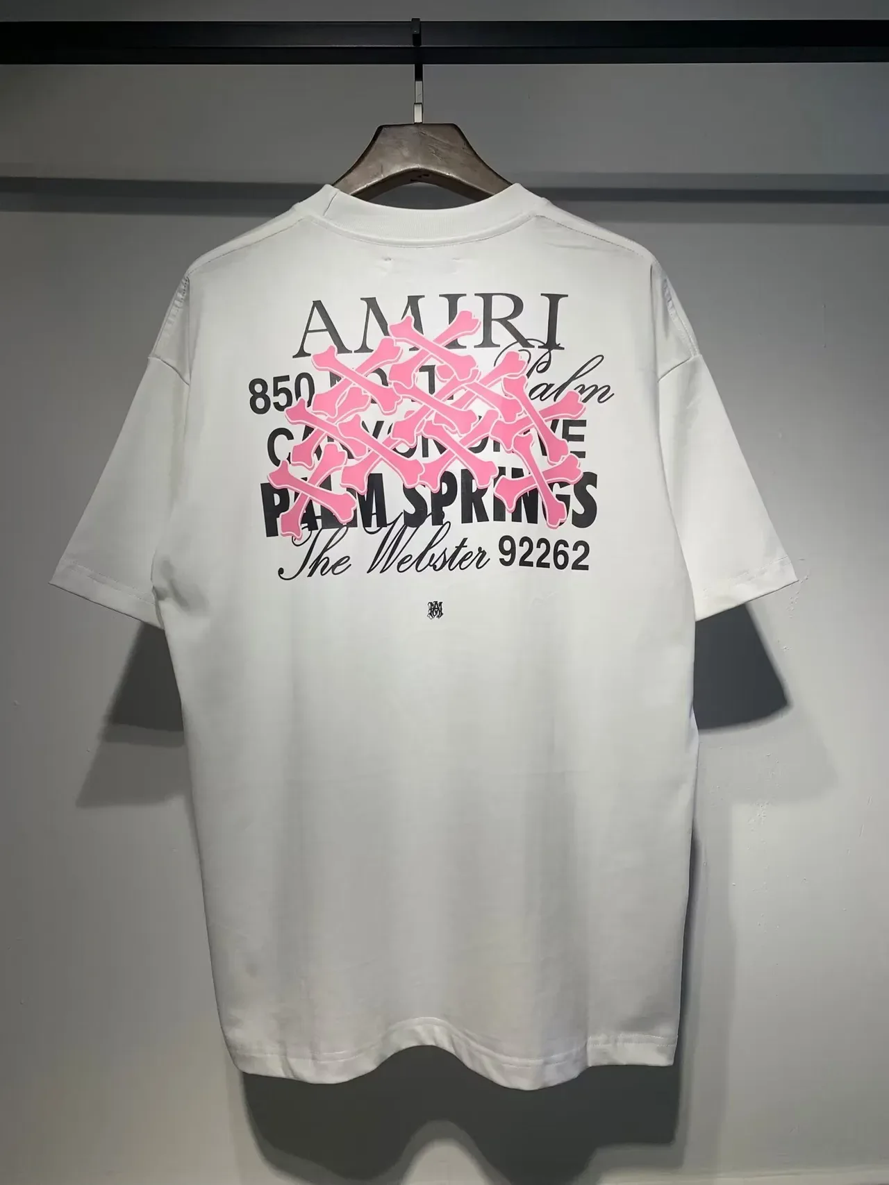 Amiri Palm Springs Address Graphic T-Shirt 2