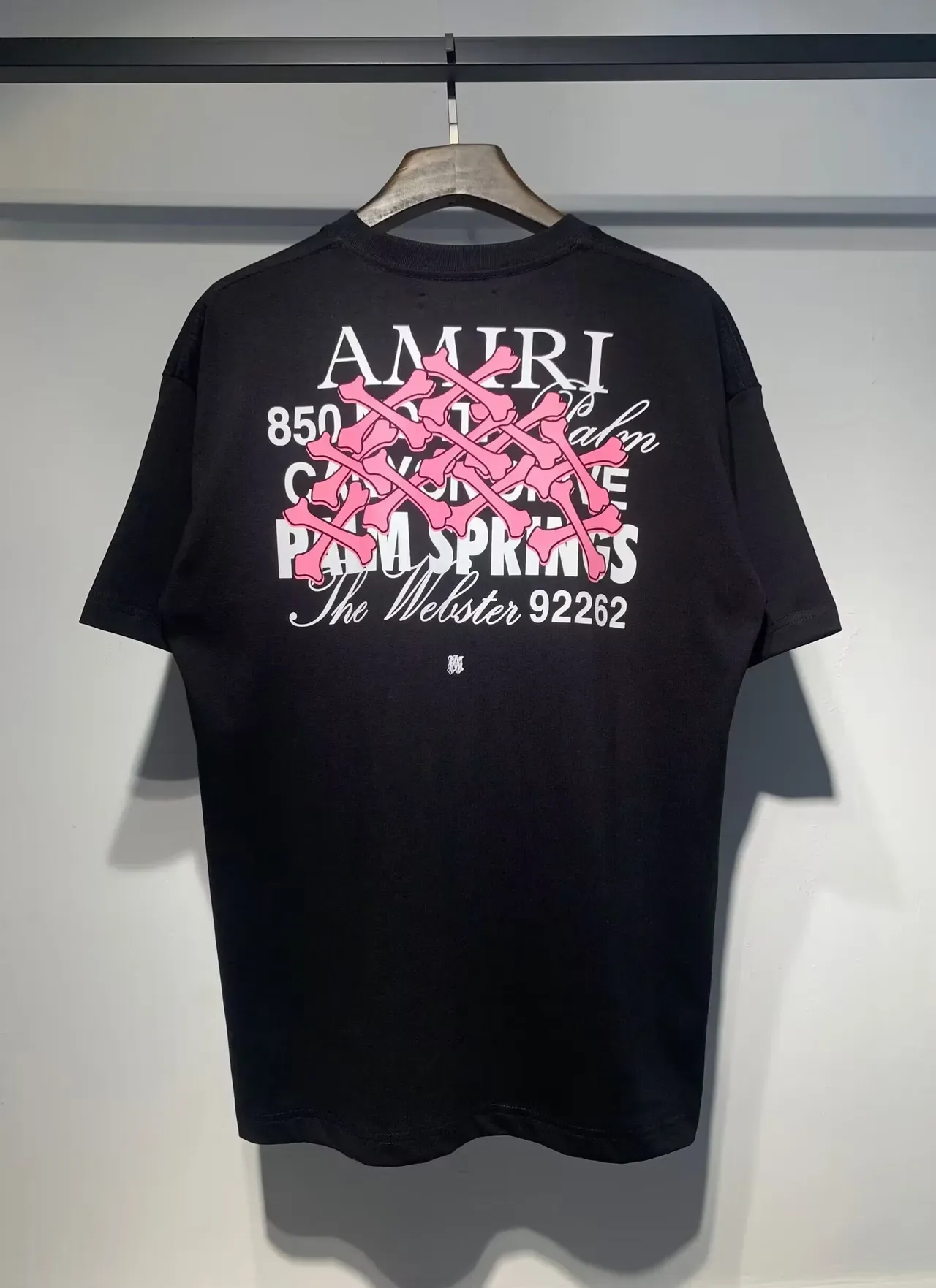 Amiri Palm Springs Address Graphic T-Shirt 4