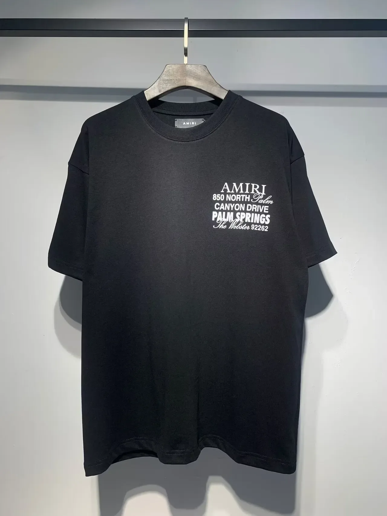 Amiri Palm Springs Address Graphic T-Shirt 5