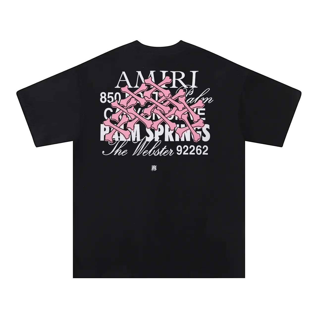 Amiri Palm Springs Address Graphic T-Shirt 8