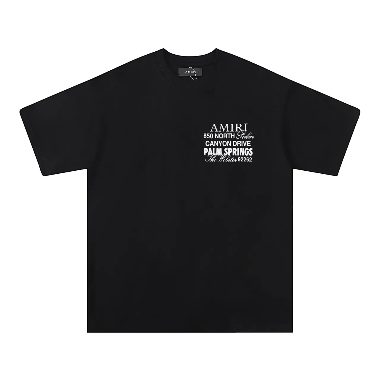 Amiri Palm Springs Address Graphic T-Shirt 9