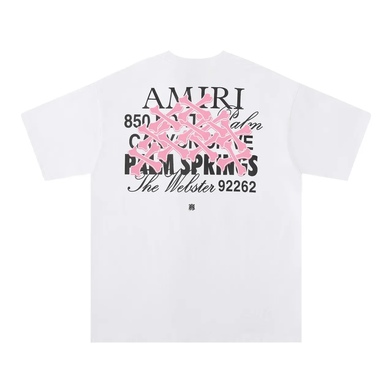 Amiri Palm Springs Address Graphic T-Shirt 10
