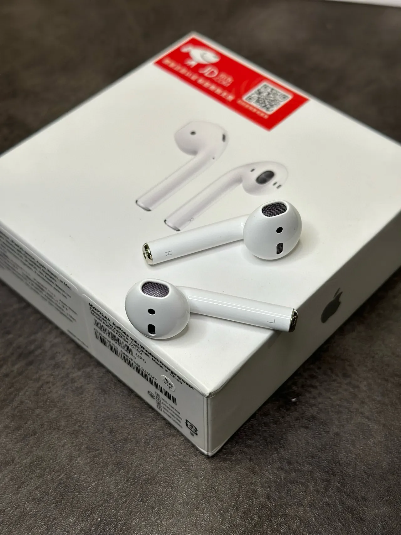 Apple AirPods White Stem-Style Glossy TWS Earbuds 2