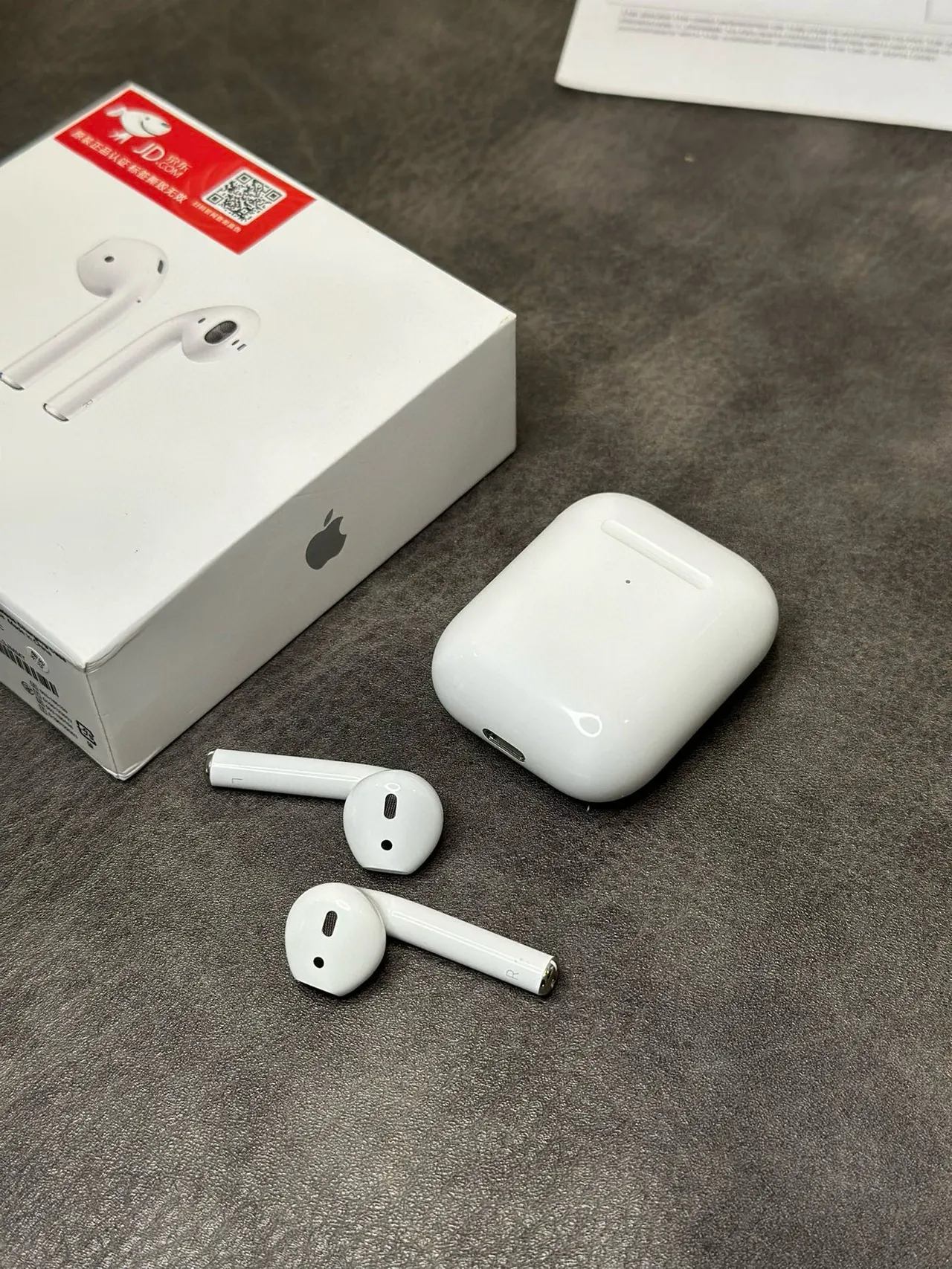Apple AirPods White Stem-Style Glossy TWS Earbuds 5