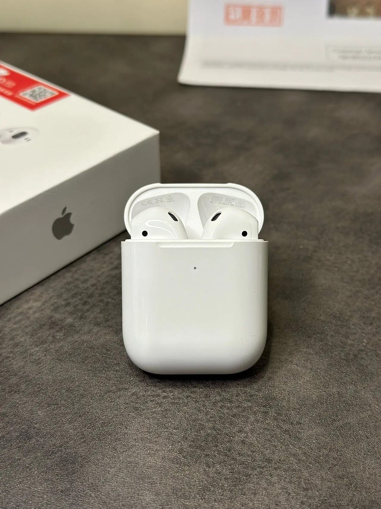 Apple AirPods White Stem-Style Glossy TWS Earbuds 8