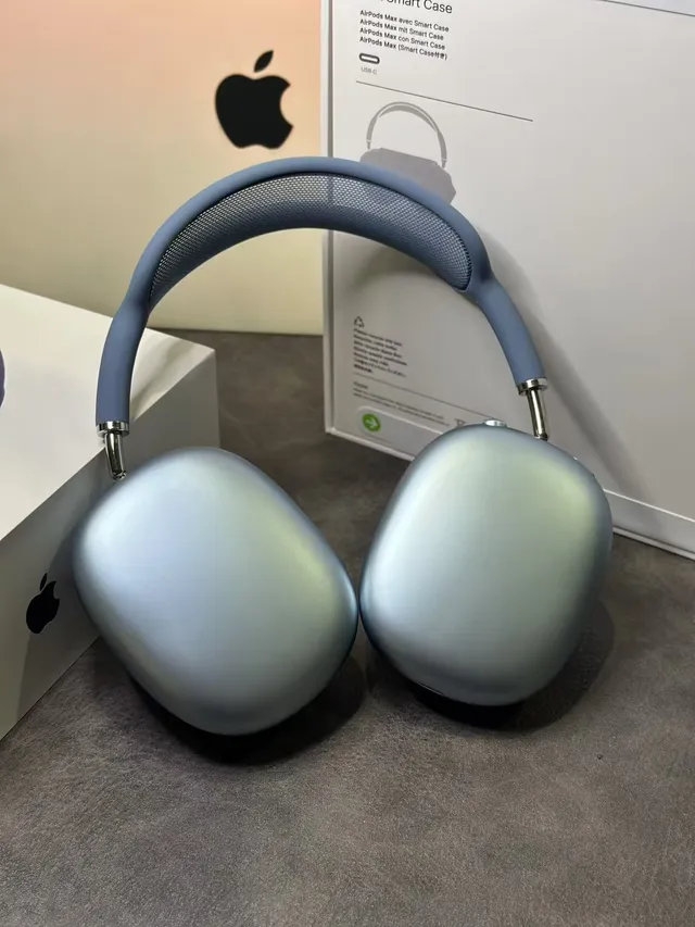 Apple Multicolor Metallic Finish Adjustable Stainless Steel Headband Over-ear Headphones 18