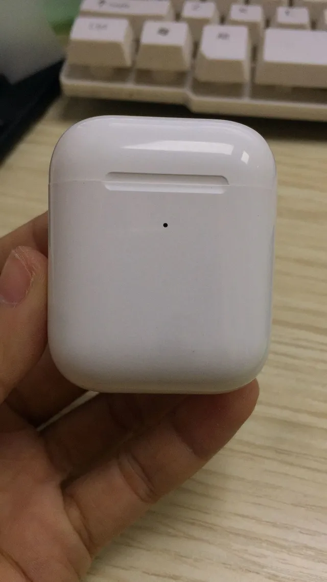 Apple أبيض رمادي ستايل السيق إنهاء لامع TWS سماعات 4