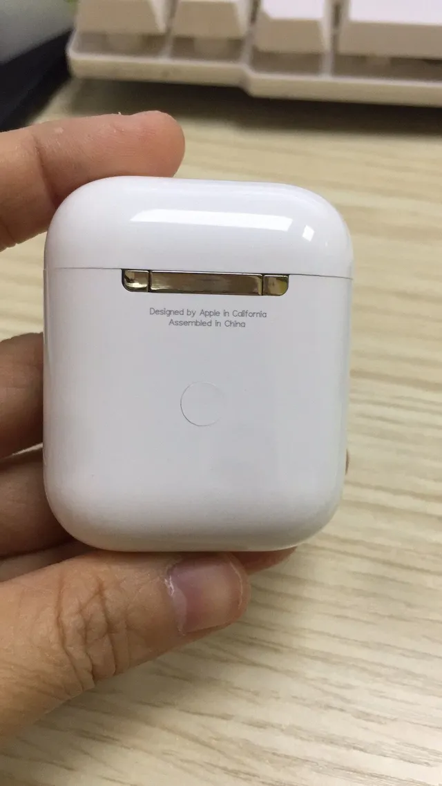 Apple أبيض رمادي ستايل السيق إنهاء لامع TWS سماعات 11