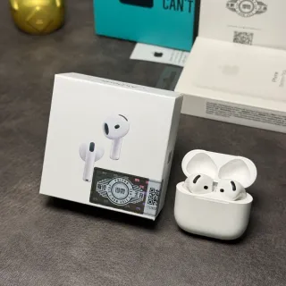 Apple White Stem-Style Matte Finish TWS Earbuds