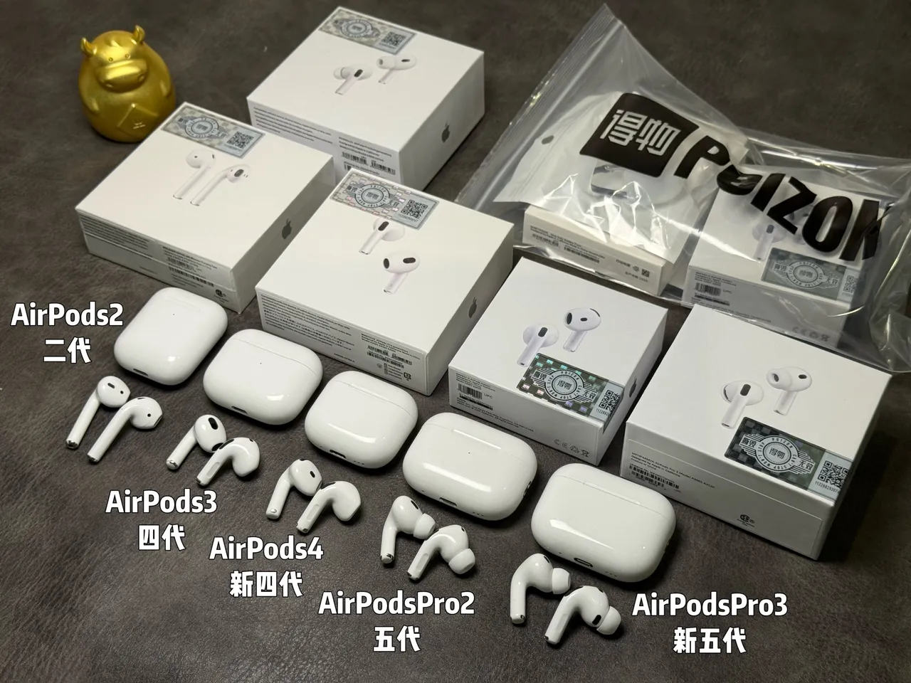 Apple White Stem-Style Matte Finish TWS Earbuds 2