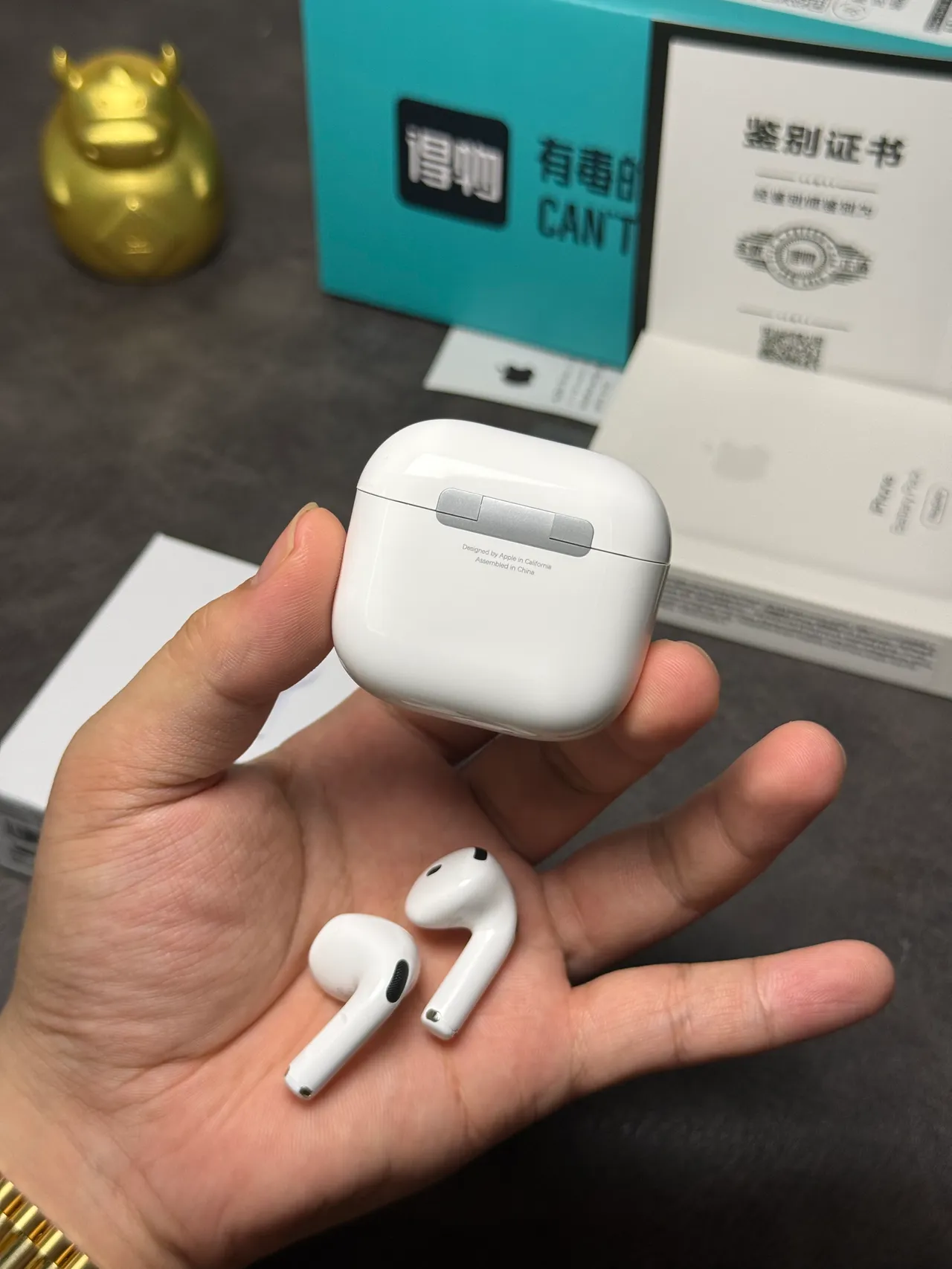 Apple White Stem-Style Matte Finish TWS Earbuds 5