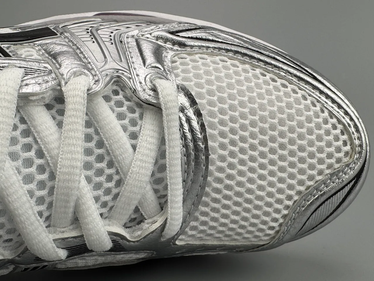 ASICS Gel-Kayano Argent Blanc Violet Chaussures de course 6