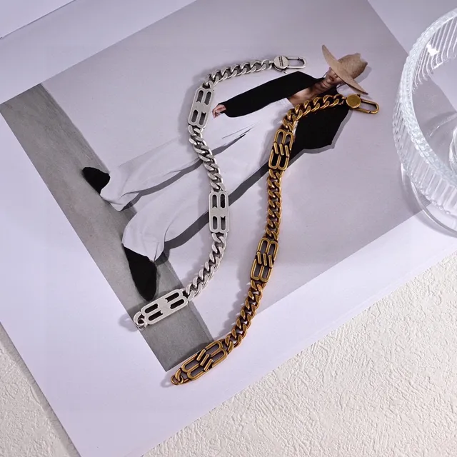 Balenciaga أقراط سلاسل كليب-ستايل ذهبي النبرة 2