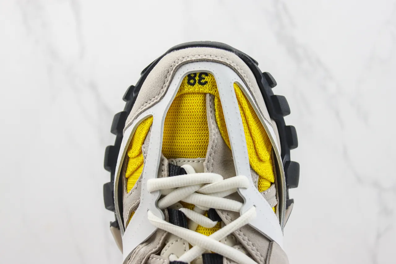 Balenciaga Defender Beige Amarillo Zapatillas Chunky 6