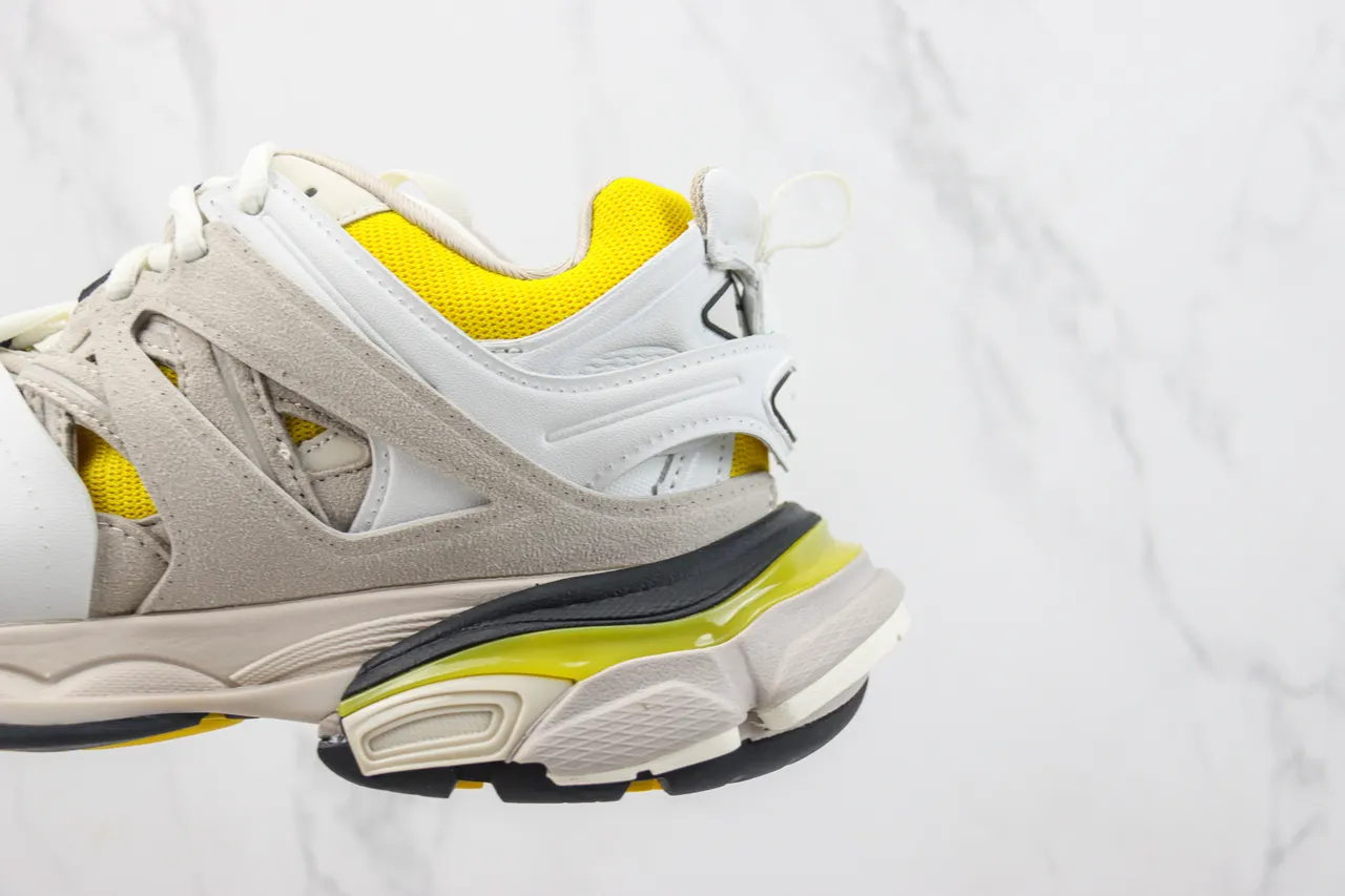 Balenciaga Defender Beige Amarillo Zapatillas Chunky 7