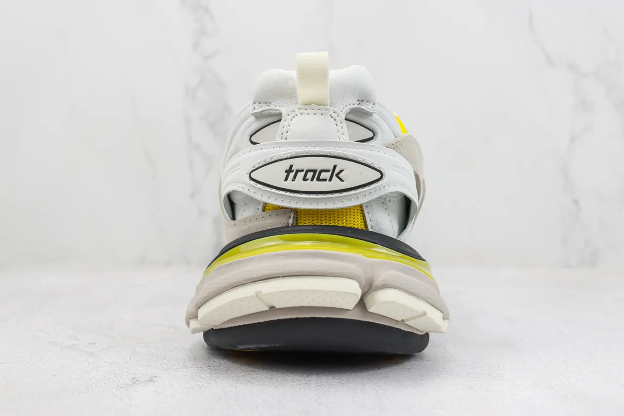 Balenciaga Defender Beige Amarillo Zapatillas Chunky 9