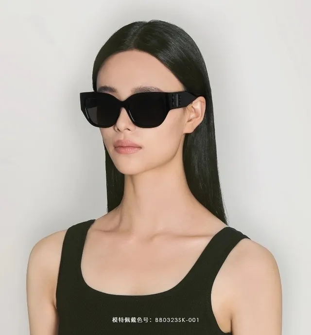 Balenciaga Óculos de sol de acetato rosa olhos de gato 7