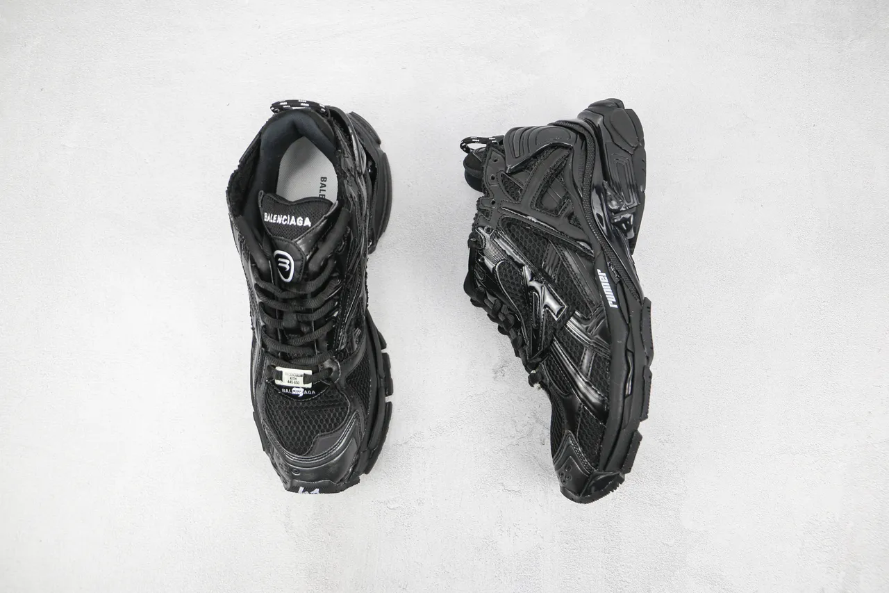 Balenciaga Runner Black Chunky Sneakers 3