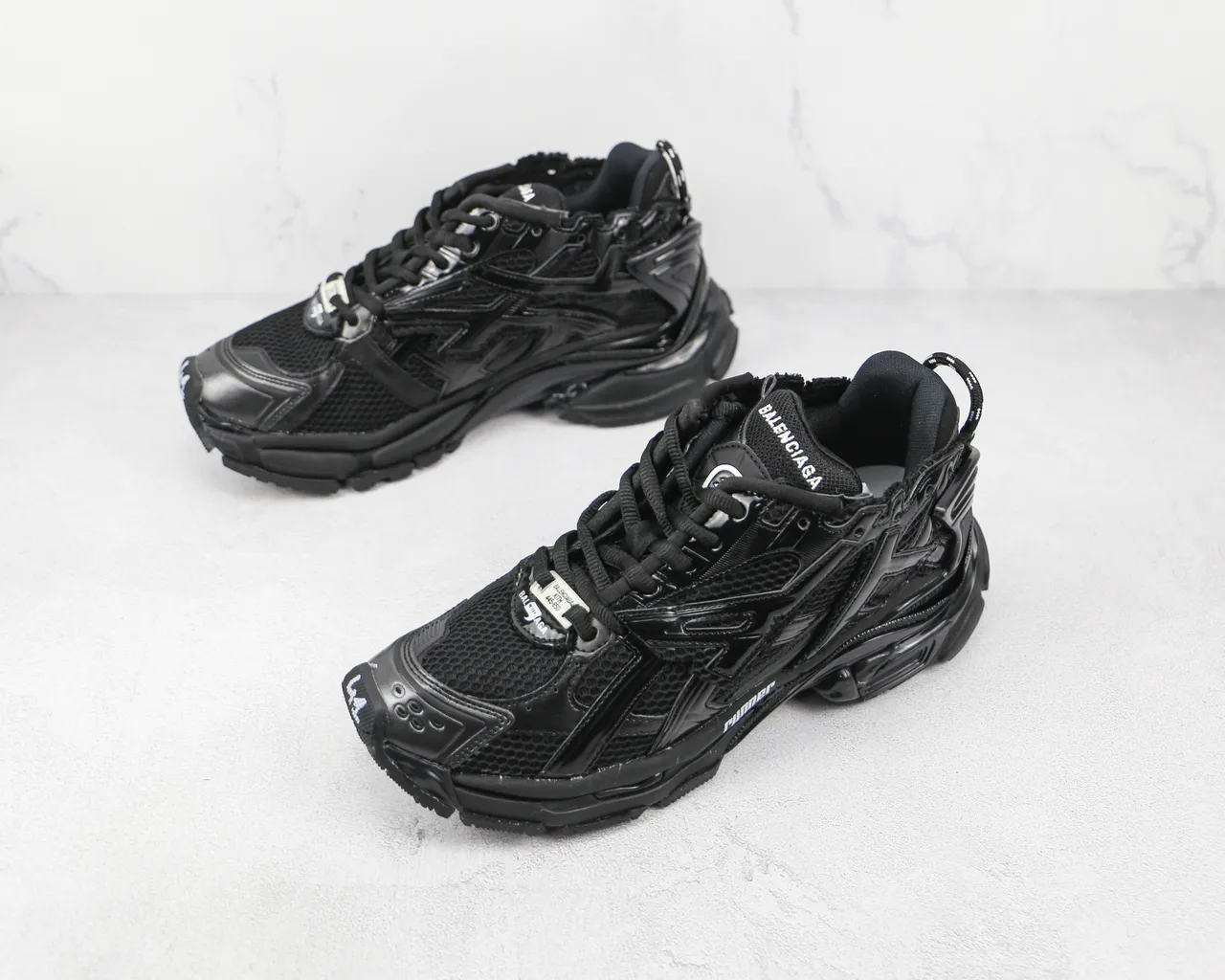 Balenciaga Runner Black Chunky Sneakers 4