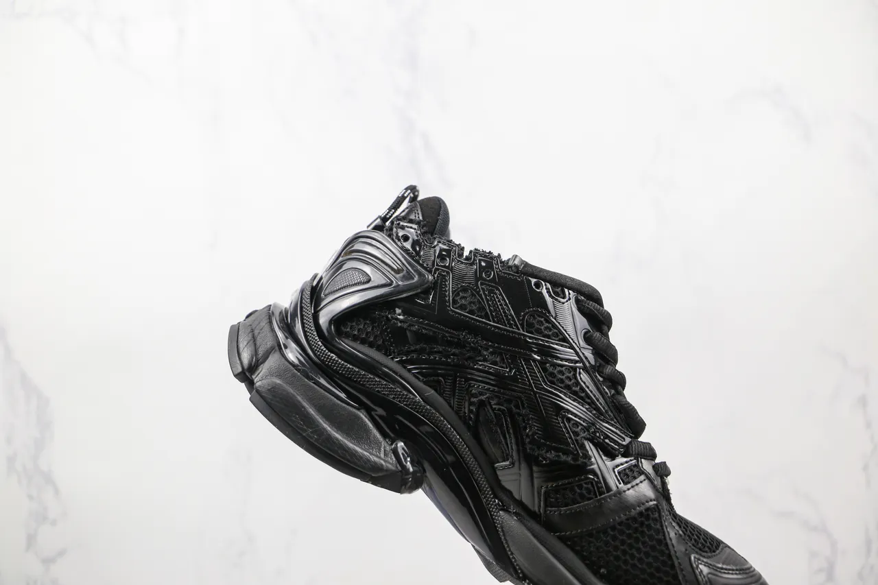 Balenciaga Runner Black Chunky Sneakers 5