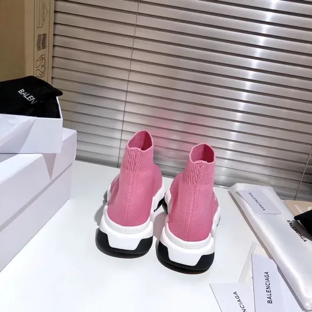 Balenciaga Speed Trainer Pink Sock-Fit chaussures lifestyle 2