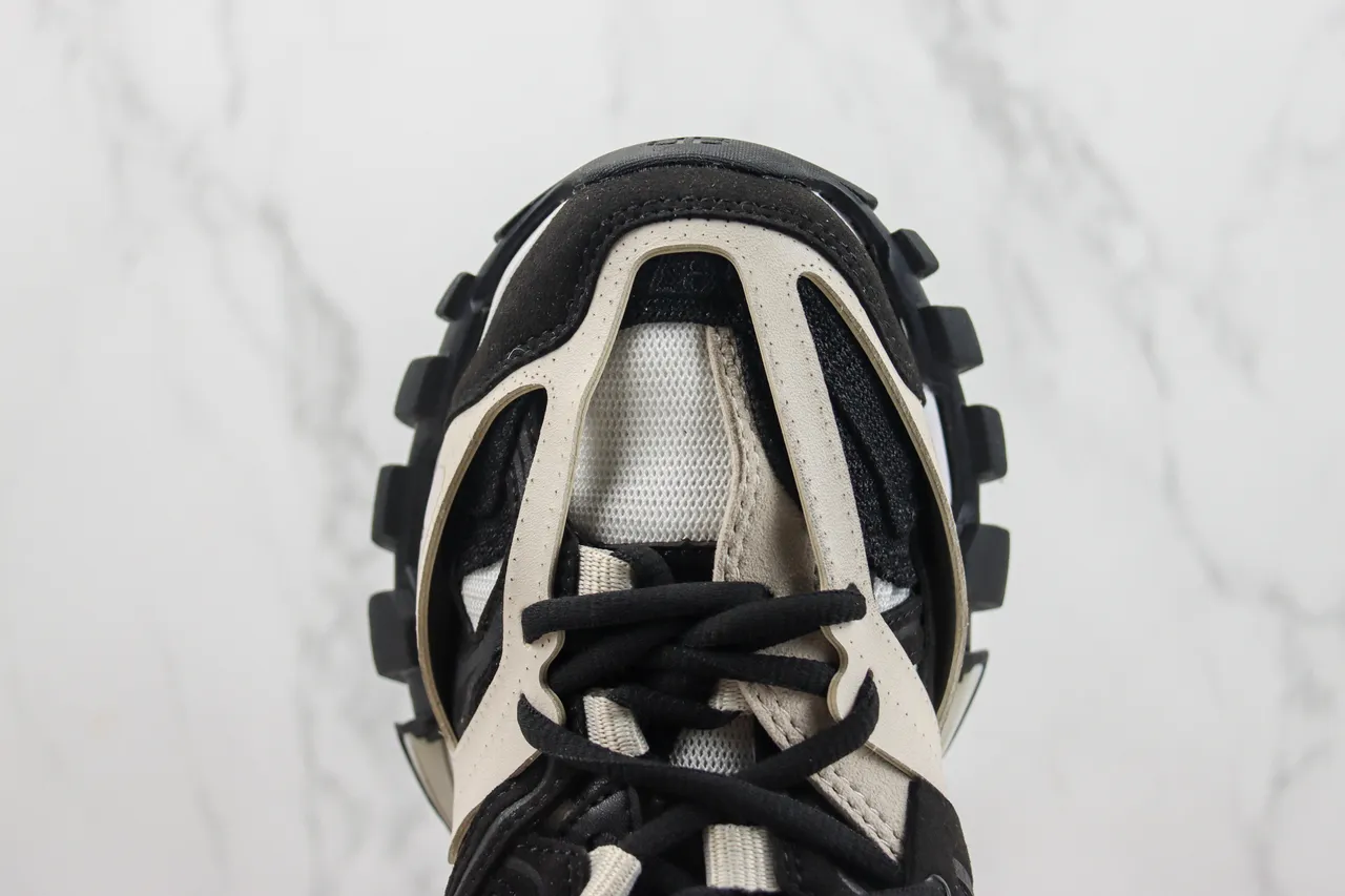 Balenciaga Track Trainer بيج أسود تشونكي سنيكرز 6