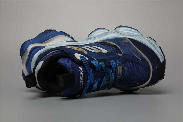 Balenciaga Track Trainer Deep Blue Ice midsol baskets chunky 7