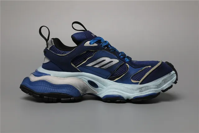 Balenciaga Track Trainer Deep Blue Ice midsol baskets chunky 8