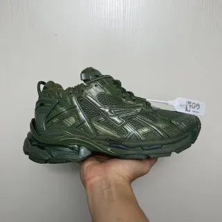 Balenciaga Track Trainer Zapatillas Chunky Verde Oliva