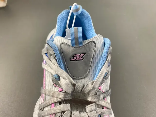 Balenciaga Track Trainer Silver Gray Pink Blue Chunky Sneakers 6